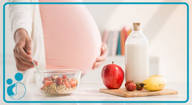 غذاهای مناسب برای کاهش فشارخون در بارداری