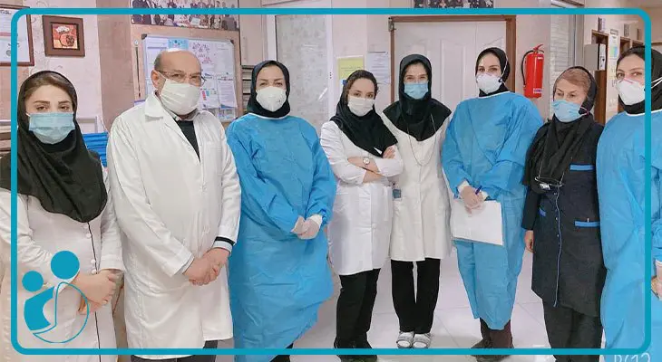 بازدید از بیمارستان مریم