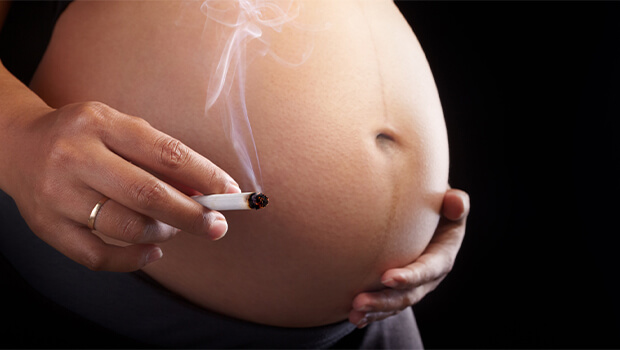 عوارض مصرف دخانیات در بارداری