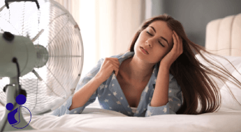 بالا رفتن دمای بدن در زنان