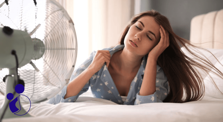 علت بالا رفتن دمای بدن در زنان