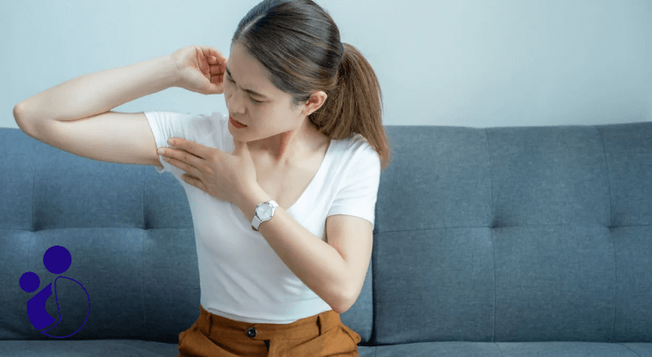 درد زیر بغل قبل از پریودی