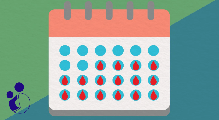 دوبار پریود شدن در ماه