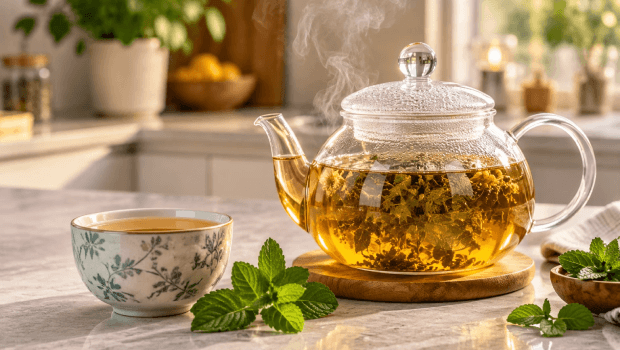 انواع دمنوش برای کیست تخمدان